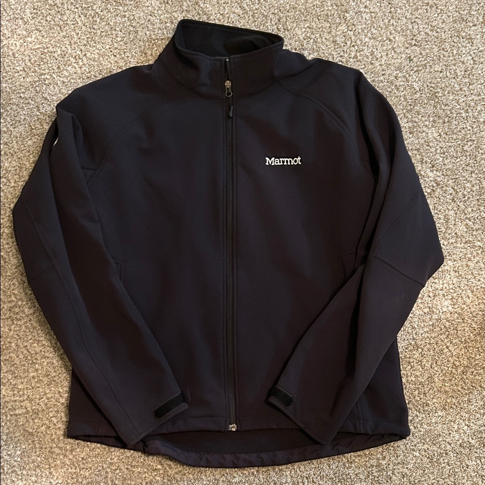 Men’s XL Marmot Black Soft Shell Jacket